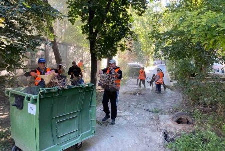 Коммунальщики ликвидировали стихийные свалки в Малиновском районе 