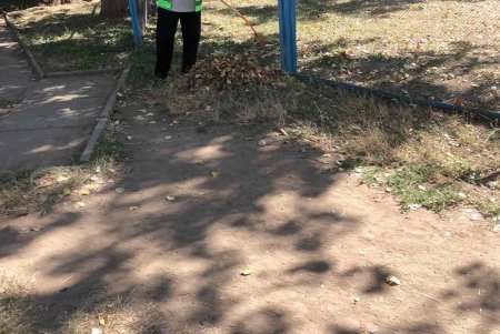 В Суворовском районе коммунальщики очистили памятники и бювет