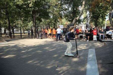 На Адмиральском проспекте открыли новый скейт-парк (фото)