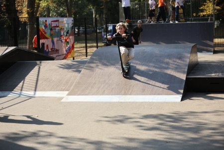 На Адмиральском проспекте открыли новый скейт-парк (фото)