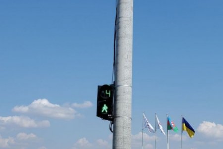На Киевском шоссе обновлен светофорный объект (фото)