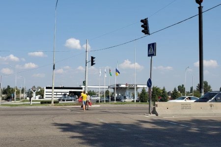 На Киевском шоссе обновлен светофорный объект (фото)