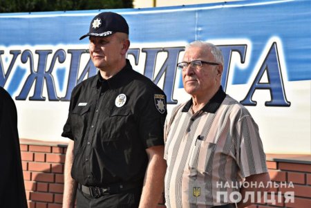 В Одессе встречали правоохранителей, которые несли службу в зоне проведения операции объединенных сил (фото, видео)