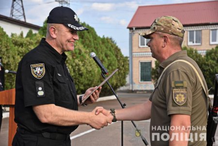 В Одессе встречали правоохранителей, которые несли службу в зоне проведения операции объединенных сил (фото, видео)