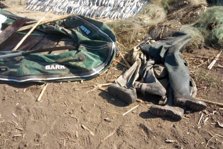 Браконьеры наловили в Нацпарке «Тузловские лиманы» кефали на 1,7 млн гривен (фото)
