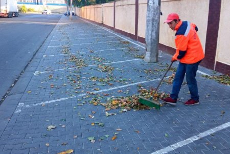 На этой неделе коммунальщики очищали улицы, остановки, ливневую канализацию во всех районах Одессы