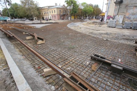 Капитальный ремонт улицы Преображенской в кадрах (фоторепортаж)