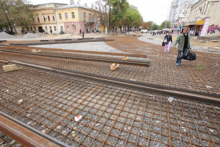 Капитальный ремонт улицы Преображенской в кадрах (фоторепортаж)