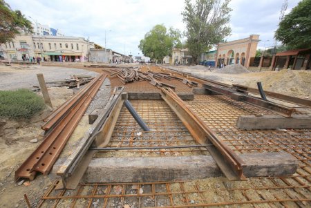 Капитальный ремонт улицы Преображенской в кадрах (фоторепортаж)