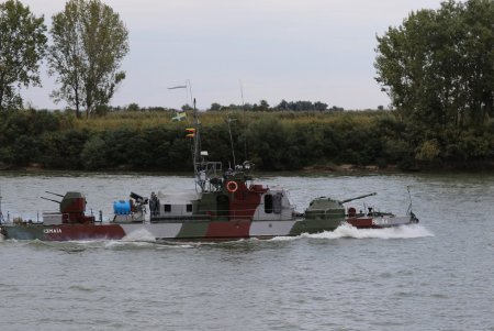 Корабли Измаильского отряда морской охраны задействованы в международных учениях на Дунае (фото)