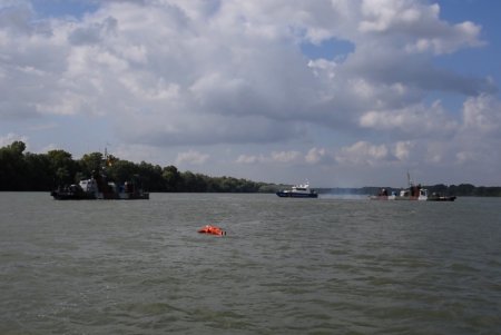Корабли Измаильского отряда морской охраны задействованы в международных учениях на Дунае (фото)