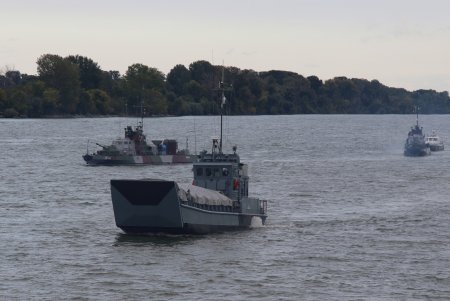 Корабли Измаильского отряда морской охраны задействованы в международных учениях на Дунае (фото)