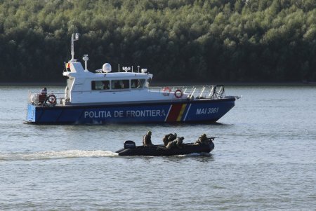 Корабли Измаильского отряда морской охраны задействованы в международных учениях на Дунае (фото)