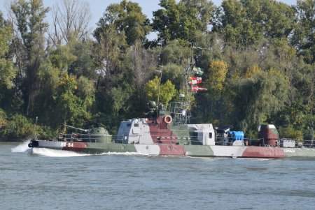 Корабли Измаильского отряда морской охраны задействованы в международных учениях на Дунае (фото)