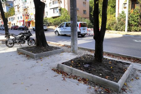 В ходе капремонта улицы Черняховского оборудовали велодорожку (фоторепортаж)