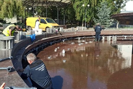 Еще три городских фонтана законсервированы на зиму (фото) 