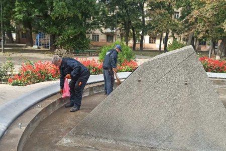Еще три городских фонтана законсервированы на зиму (фото) 