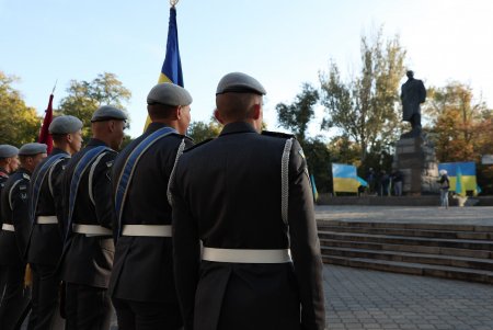 Память защитников и защитниц Украины почтили одесситы (фоторепортаж)