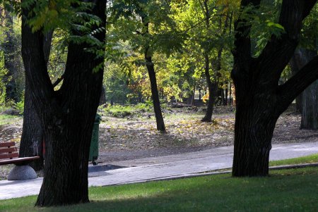Осенний парк Шевченко (фоторепортаж)