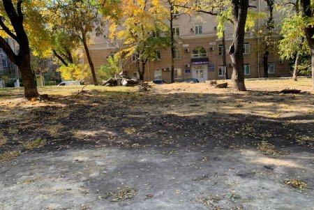 На Старопортофранковской началось благоустройство сквера «Регенсбург» (фото)