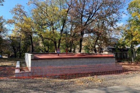 На Старопортофранковской началось благоустройство сквера «Регенсбург» (фото)
