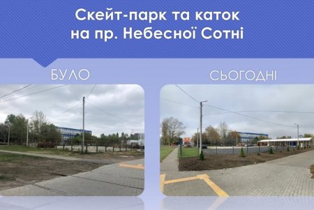 На Таирова создают ледовый каток и скейт-парк (фото)