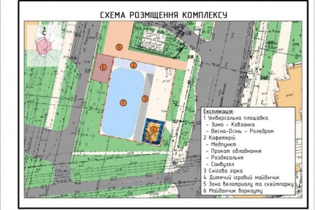 На Таирова создают ледовый каток и скейт-парк (фото)