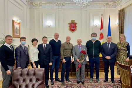 Председателю Одесской ассоциации узников гетто и концлагерей — 85 (фото)