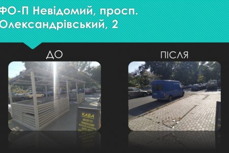 В Одессе демонтировали более полусотни объектов незаконной торговли (фото)