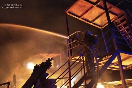Ночью на базе отдыха в Грибовке пылали деревянные домики (фото)