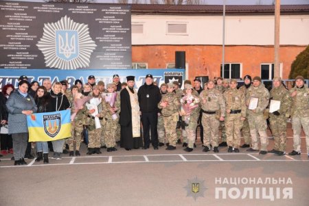В Одессу из зоны проведения Операции объединенных сил вернулись сотрудники полиции (фото, видео) 