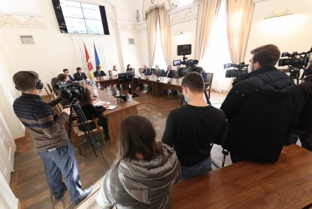 В мэрии представители городов Украины изучали опыт Одессы по привлечению инвестиций в развитие общественного транспорта (фото, видео)