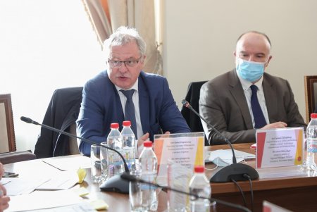 В мэрии представители городов Украины изучали опыт Одессы по привлечению инвестиций в развитие общественного транспорта (фото, видео)