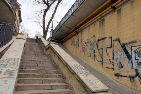 Одесский Деволановский спуск в процессе благоустройства (фоторепортаж)