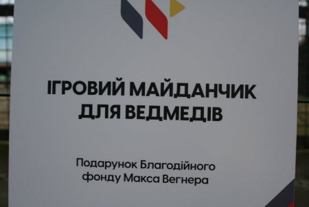 У медведей одесского зоопарка появилась современная игровая площадка (фото)