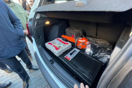 Возле памятника Дюку прошла церемония вручения служебных авто полицейским 13 ОТГ Одесской области (фото)