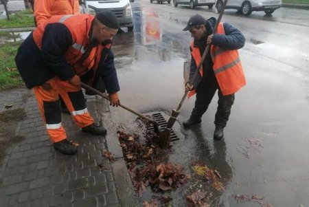 Коммунальщики за неделю очистили и отремонтировали элементы улично-дорожной сети в разных районах города