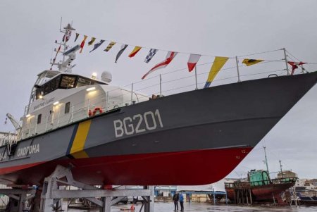 Французы построили катер, который будет охранять морские границы Украины (фото)