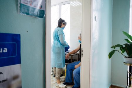 Пункт вакцинации против COVID-19 работает в Одесском областном онкологическом диспансере (фото)