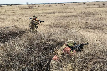В Одесской области прошли учения морских пехотинцев (фото)