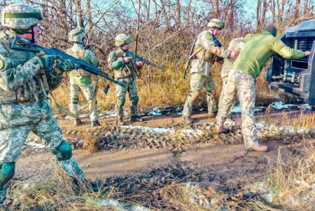 В Одесской области прошли учения морских пехотинцев (фото)