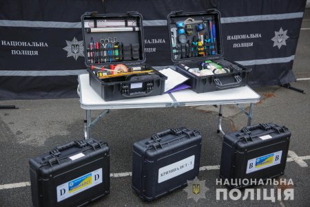 Одесские копы получили в пользование современную передвижную криминалистическую лабораторию (фото)