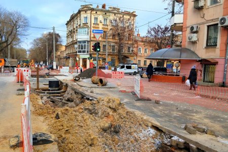 Перекресток Большой Арнаутской и Осипова уже открыт для автотранспорта (фоторепортаж) 