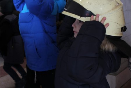 Одесские спасатели провели экскурсию для воспитанников учебно-воспитательного комплекса (фото)