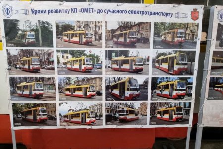 Работников КП «Одесгорэлектротранс» поздравили со сборкой юбилейного вагона (фото)