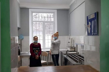 В Приморском районе в школе №16 открыли новую спортивную площадку (фото)