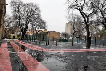 В Приморском районе в школе №16 открыли новую спортивную площадку (фото)