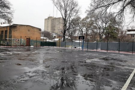 В Приморском районе в школе №16 открыли новую спортивную площадку (фото)