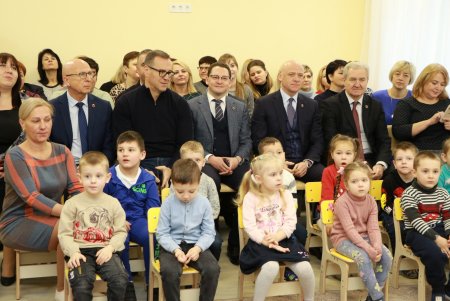 В Малиновском районе Одессы открыли детский сад на 220 мест (фоторепортаж)