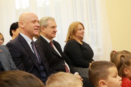 В Малиновском районе Одессы открыли детский сад на 220 мест (фоторепортаж)